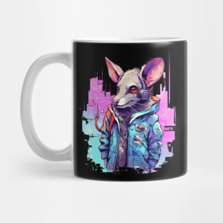 Cyberpunk rat Mug